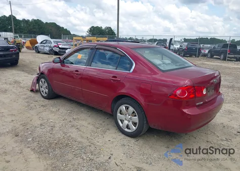 2007 Kia Optima Lx z USA, uszkodzony, nr VIN KNAGE123675140853